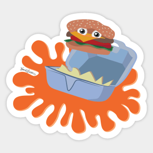 The Good Burger with Splat Sticker